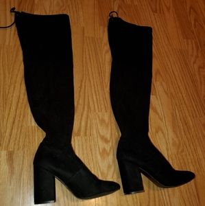 Steve Madden Norri Over The Knee Heeled Boots